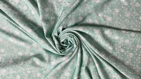 Pure Italian silk jacquard