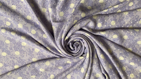 Pure Italian silk jacquard