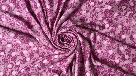 Pure Italian silk jacquard