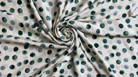 Pure Italian silk jacquard